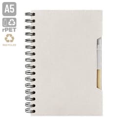 CUADERNO A5 CON BOLIGRAFO ECO "GREEN LIFE"