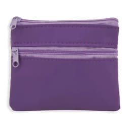 MONEDERO DOBLE CREMALLERA "LAUREN"