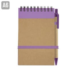 BLOC DE NOTAS CON BOLIGRAFO RECICLADO "MAEL"