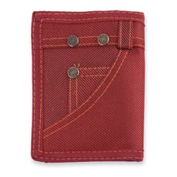 CARTERA JEANS ROJO