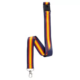 LANYARD BANDERA ANCHA "POLICIA"