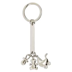 LLAV. METAL. "CHARMING" BAUTIZO