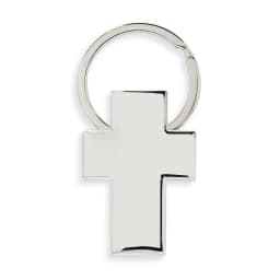 LLAVERO METALICO FORMA CRUZ "CHRISTIAN"