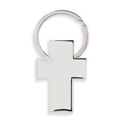 LLAVERO METALICO FORMA CRUZ "CHRISTIAN"