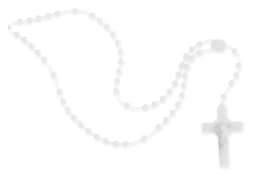 ROSARIO SILICONA BLANCO