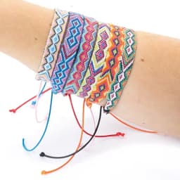 PULSERAS "HIPPY" (PACK DE 6)