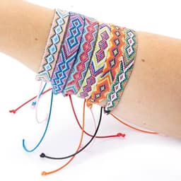 PULSERAS "HIPPY" (PACK DE 6)