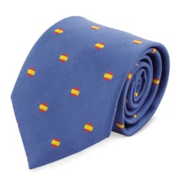 CORBATA MICROFIBRA SPAIN FLAG AZ