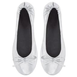 ZAPATILLA PLEGABLE ORO (12 PARES) "BALLET"