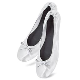 ZAPATILLA PLEGABLE ORO (12 PARES) "BALLET"