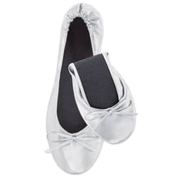 ZAPATILLA PLEGABLE ORO (12 PARES) "BALLET"