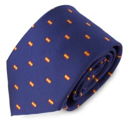 CORBATA BANDERA ESPAÑA ROYAL