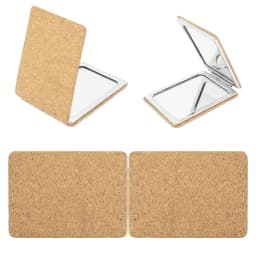 ESPEJO CORCHO CUADRADO "BIANCA"