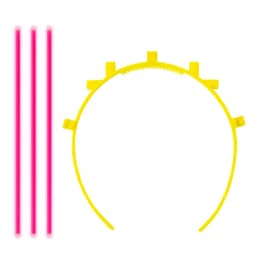 SET DIADEMA NEON "TIMY"