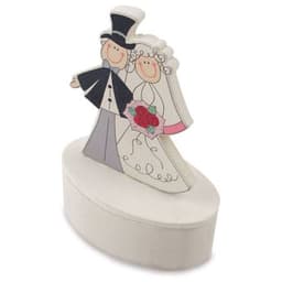 CAJITA BODA CHIC "NOVIOS"