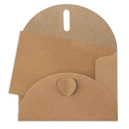 TARJETAS VINTAGE FLORES SECAS (PACK DE 10)