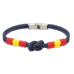 PULSERA BANDERA ESPAÑA AJUSTABLE "NEW BARLOVENTO"