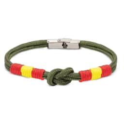 PULSERA BANDERA ESPAÑA AJUSTABLE "NEW BARLOVENTO"