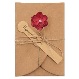 TARJETAS VINTAGE FLORES SECAS (PACK DE 10)