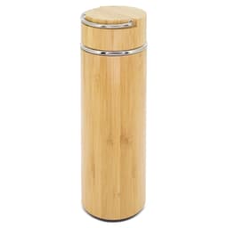 TERMO DOBLE PARED BAMBU/ACERO INOXIDABLE "MALASIA"