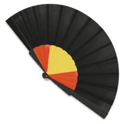 ABANICO VARILLAS ESPAÑA MARINO "MARISMA"