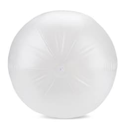 BALÓN DE PLAYA BLANCO TRANSLUCIDO "FLOTS"