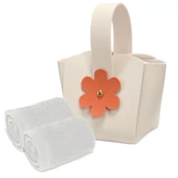 SET 5 BOLSITOS CON TOALLA "JULIETTE"