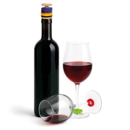 TAPÓN CORCHO Y MADERA CON ANILLAS IDENTIFICADORAS PARA COPAS “TRIANA”