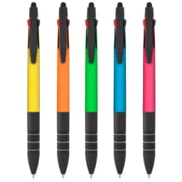 SET BOLÍGRAFOS 3 TINTAS "IMPACT" (PACK 5 UD)