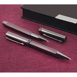 ESTUCHE BOLIGRAFO+ROLLER DOBLE RECAMBIO GENOVA PIERRE CARDIN