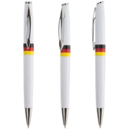 BOLIGRAFO METAL/PLASTICO BANDERA ITALIA "AYSEN"