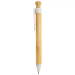 BOLIGRAFO DE BAMBÚ Y FIBRA DE TRIGO "KOBAX"