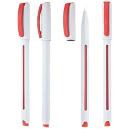 BOLIGRAFO ROLLER "TULSA" ESCRITURA ROJA