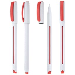 BOLIGRAFO ROLLER "TULSA" ESCRITURA ROJA