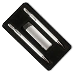 ESTUCHE BOLIGRAFO 2 PCS Y ENCENDEDOR