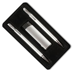 ESTUCHE BOLIGRAFO 2 PCS Y ENCENDEDOR