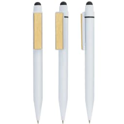 BOLIGRAFO TOUCH CON CLIP BAMBU "BALI"