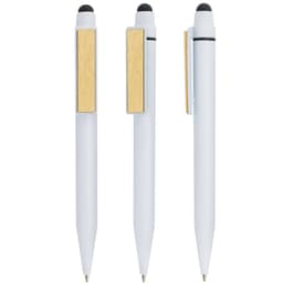 BOLIGRAFO TOUCH CON CLIP BAMBU "BALI"