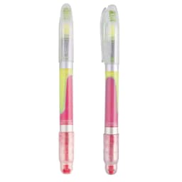 MARCADOR DOBLE FUCSIA/AMARILLO "WICKY"