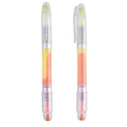 MARCADOR DOBLE NARANJA/AMARILLO "WICKY"