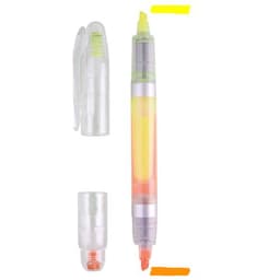 MARCADOR DOBLE NARANJA/AMARILLO "WICKY"