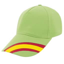 GORRA NACIONAL 5 PANELES ALGODN PEINADO "DEVA"