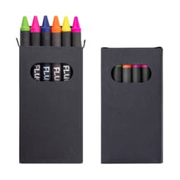 CAJITA DE 6 CERAS FLUOR "LUMYNI"