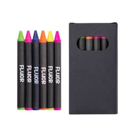 CAJITA DE 6 CERAS FLUOR "LUMYNI"