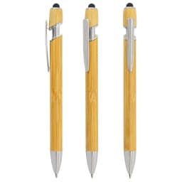 BOLIGRAFO DE BAMBÚ CON TOUCH " RIVERSIDE"