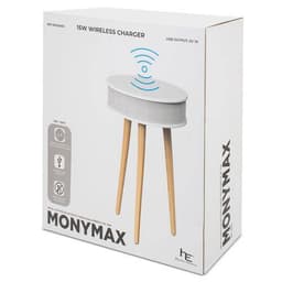 MESA ALTAVOZ BLUETOOTH CON CARGA INALÁMBRICA "MONYMAX"