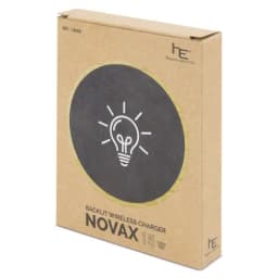 CARGADOR INALAMBRICO DE BAMBÚ "NOVAX"