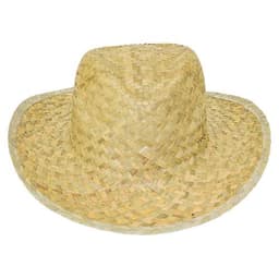 SOMBRERO PAJA VERDE CINTA INTERIOR "MARCO"