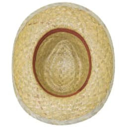 SOMBRERO PAJA VERDE CINTA INTERIOR "MARCO"