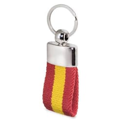 LLAVERO CINTURON BANDERA FRANCIA BLANCO "DEREX"